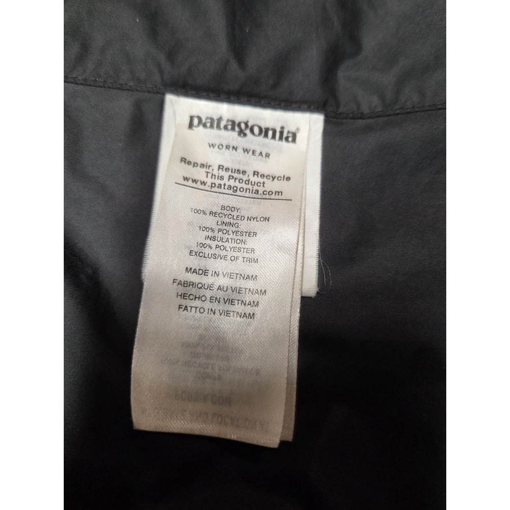 Patagonia Radalie Black Women's Insulated Puffer Jacket Winter Coat Size S - Picture 10 of 14
